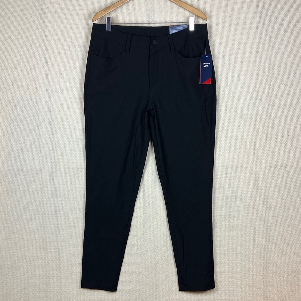 Reebok 5-Pocket 34x32 Voyager Black Golf Pants Men's NWT